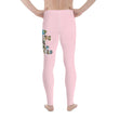 Baby Animals Keep Moving The World Forward In Pink on Men's Leggings