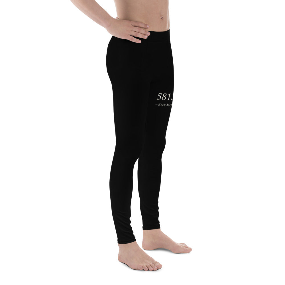 5813 Ventures Logo In Pearl on Men's Leggings