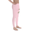 Baby Animals Keep Moving The World Forward In Pink on Men's Leggings