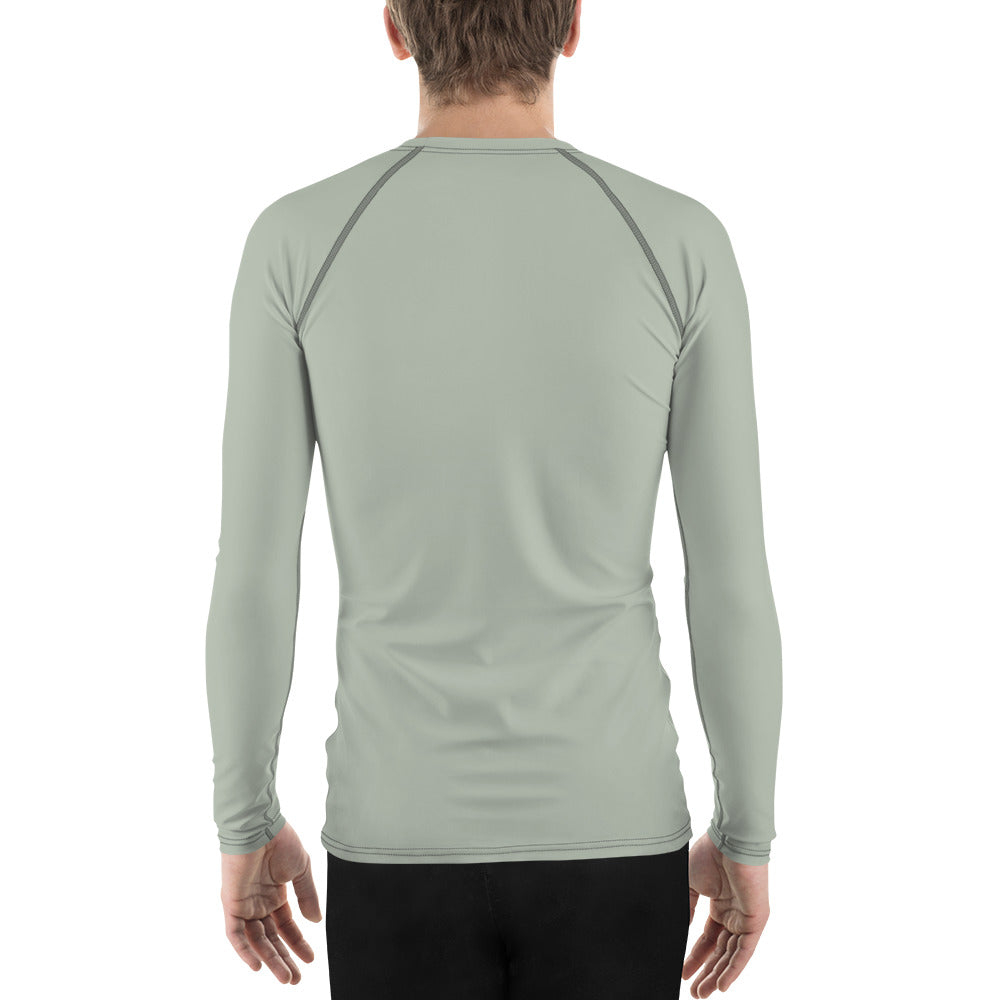 Love Gratitude Peace Harmony Haiku With Bamboo on Men's Rash Guard