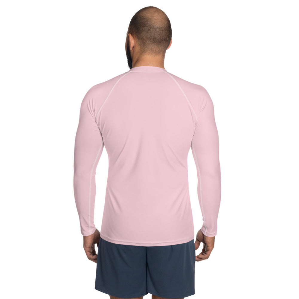 Baby Animals Keep Moving The World Forward In Pink on Men's Rash Guard