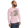 Baby Animals Keep Moving The World Forward In Pink on Men's Rash Guard