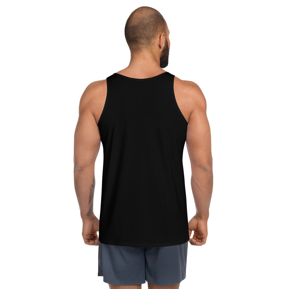 Word Clouds To Keep Moving The World Forward Through Black And Blue on Men's Original Tank Top