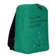 Always Better Haiku With Lilies on Minimalist Backpack