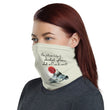 Future Is Bright Haiku With Mountain Sun on Neck Gaiter