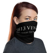 5813 Ventures Logo In Pearl on Neck Gaiter