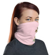 Baby Animals Keep Moving The World Forward In Pink on Neck Gaiter