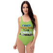 Environmental Causes Keep Moving The World Forward on Women's One-Piece Swimsuit