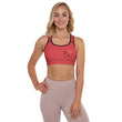 Life Is An Encore Haiku With Wren on Padded Sports Bra