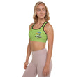 Environmental Causes Keep Moving The World Forward on Padded Sports Bra