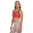 Life Is An Encore Haiku With Wren on Padded Sports Bra