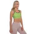 Environmental Causes Keep Moving The World Forward on Padded Sports Bra