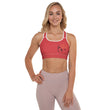 Life Is An Encore Haiku With Wren on Padded Sports Bra