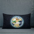 V&V Earths Combined on Premium Pillow