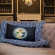 Vitruvian Earth on Premium Pillow