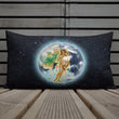 V&V Earths Combined on Premium Pillow