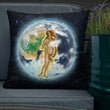 V&V Earths Combined on Premium Pillow