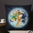 V&V Earths Combined on Premium Pillow