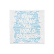 Word Clouds To Keep Moving The World Forward Through Blue Word Sky on Premium Pillow Case