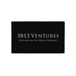 5813 Ventures Logo In Pearl on Premium Pillow Case