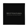 5813 Ventures Logo In Pearl on Premium Pillow Case