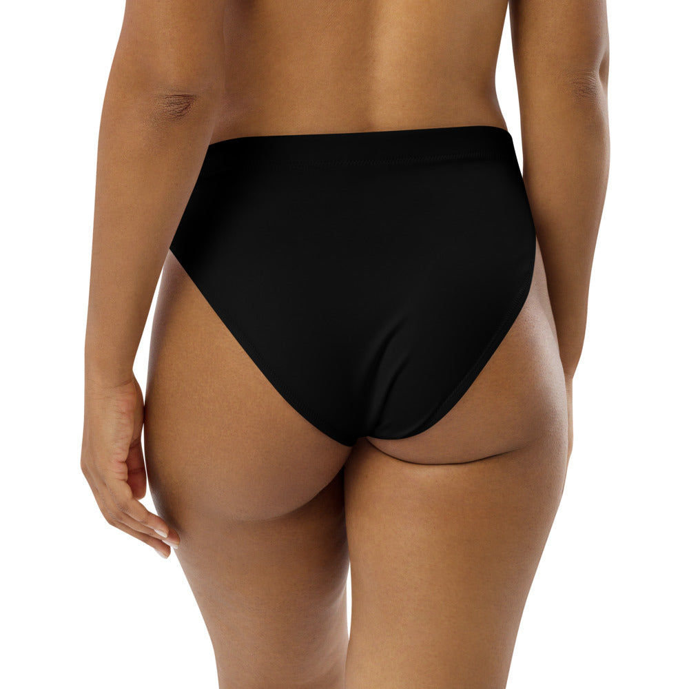 5813 Ventures Logo In Pearl on High-Waisted Bikini Bottom