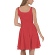 Walk With A Purpose Haiku With Dragonfly on Women's Skater Dress