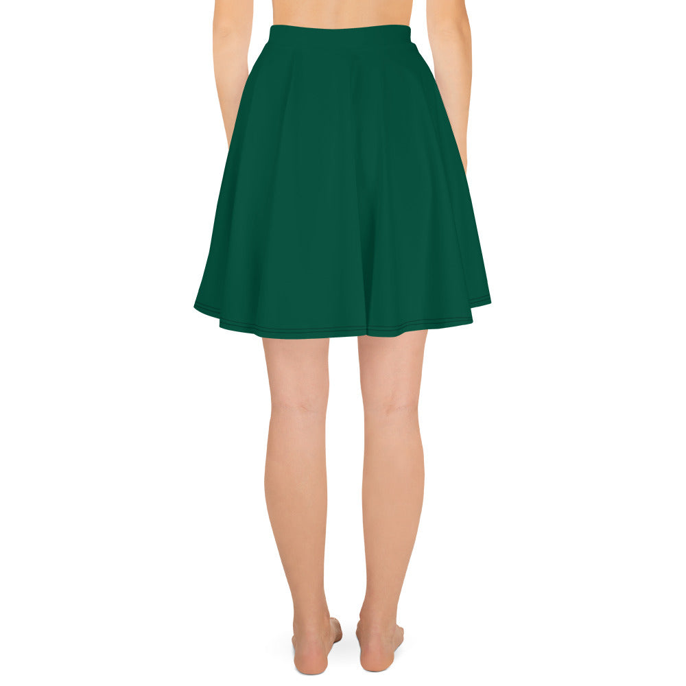 Always Win Now Haiku With Butterfly on Women's Skater Skirt