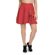 Life Is An Encore Haiku With Wren on Women's Skater Skirt