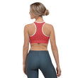 Walk With A Purpose Haiku With Dragonfly on Sports Bra