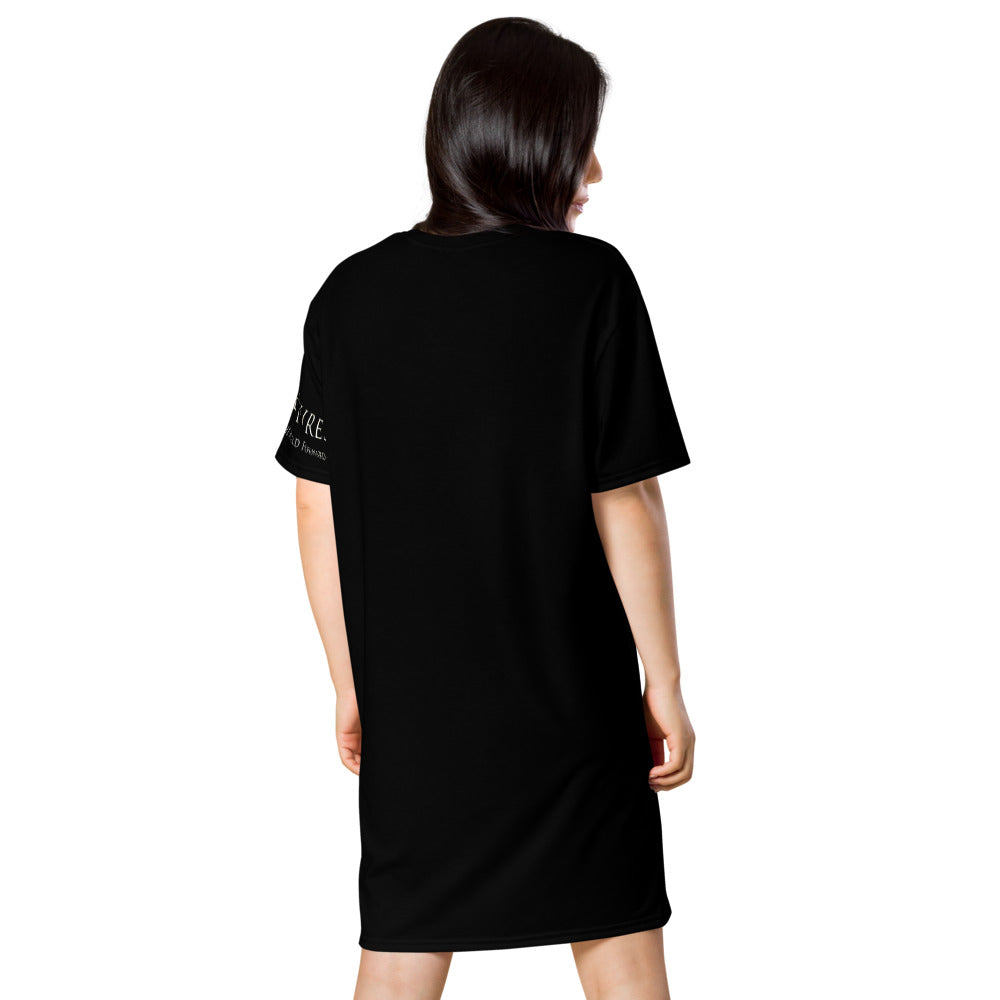 5813 Ventures Logo In Pearl on Women's Original T-Shirt Dress - Sleep Shirt