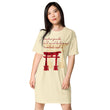 Descendants Need Ancestors Haiku With Pagoda on Women's Original T-Shirt Dress - Sleep Shirt