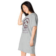 Courage To Begin Haiku With Fish on Women's Original T-Shirt Dress - Sleep Shirt