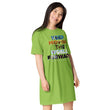 Environmental Causes Keep Moving The World Forward on Women's Original T-Shirt Dress - Sleep Shirt