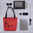 Life Is An Encore Haiku With Wren on Tote Bag