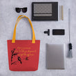 Life Is An Encore Haiku With Wren on Tote Bag