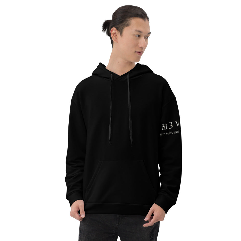 5813 Ventures Logo In Pearl on Unisex Original Hoodie