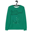 Always Better Haiku With Lilies on Unisex Original Sweatshirt