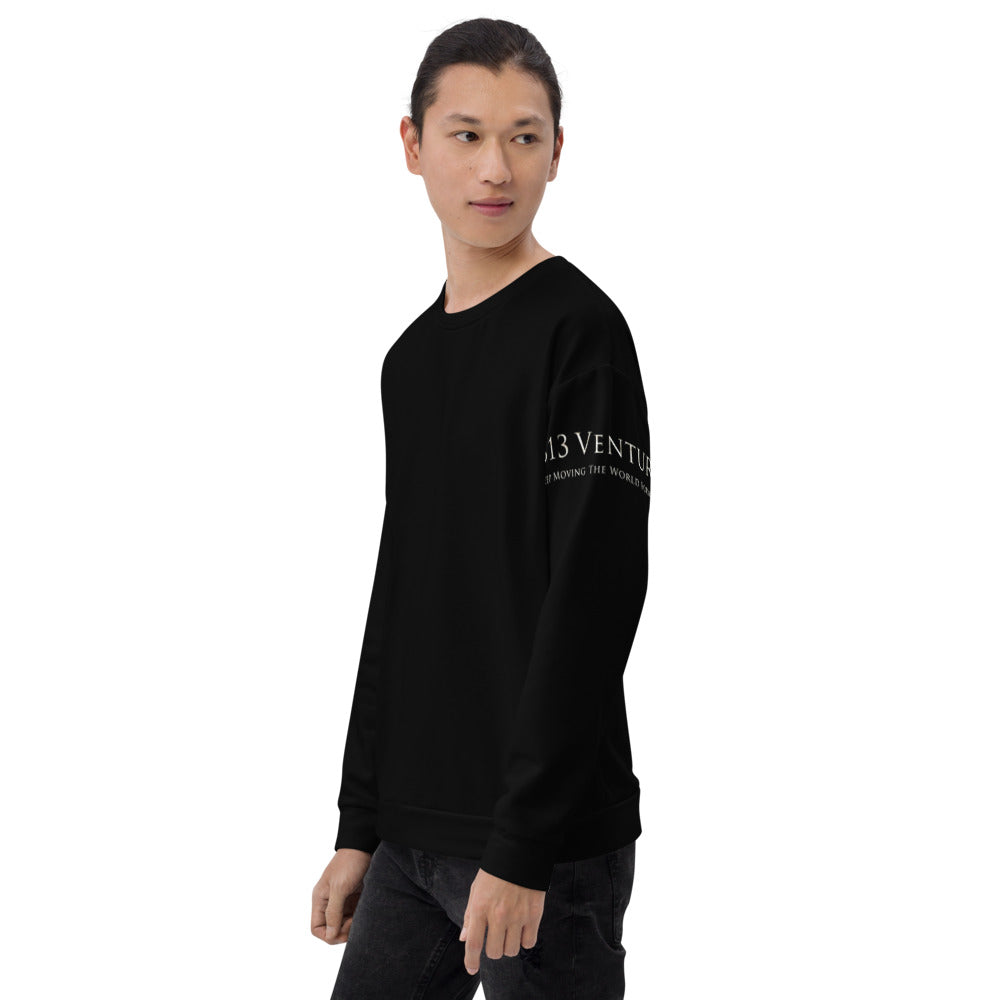 5813 Ventures Logo In Pearl on Unisex Original Sweatshirt