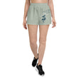 Love Gratitude Peace Harmony Haiku With Bamboo on Women's Athletic Short Shorts