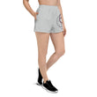 Courage To Begin Haiku With Fish on Women's Athletic Short Shorts