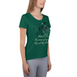 Always Win Now Haiku With Butterfly on Women's Original Athletic T-Shirt