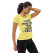 Baby Animals Keep Moving The World Forward on Women's Original Athletic T-Shirt