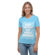 Word Clouds To Keep Moving The World Forward on Women's Original T-Shirt