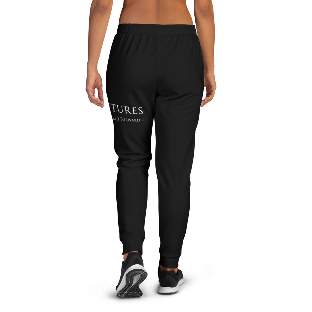 5813 Ventures Logo In Pearl on Women's Joggers