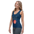 Believe To Win Haiku With Sun Tree on Women's Original Tank Top