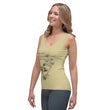 Matsuo Basho Haiku With Bonsai on Women's Original Tank Top