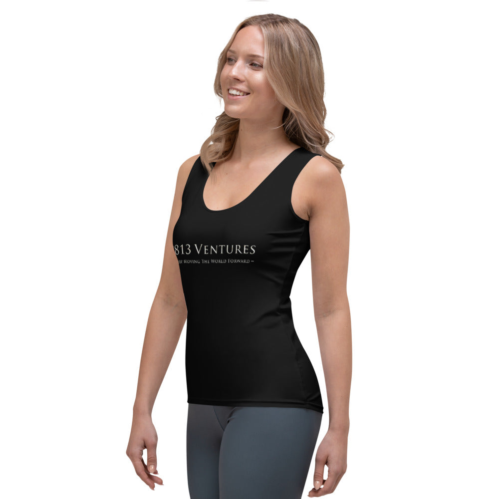 5813 Ventures Logo In Pearl on Women's Original Tank Top