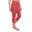 Walk With A Purpose Haiku With Dragonfly on Capri Yoga Pants