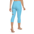 Baby Animals Keep Moving The World Forward In Blue on Capri Yoga Pants